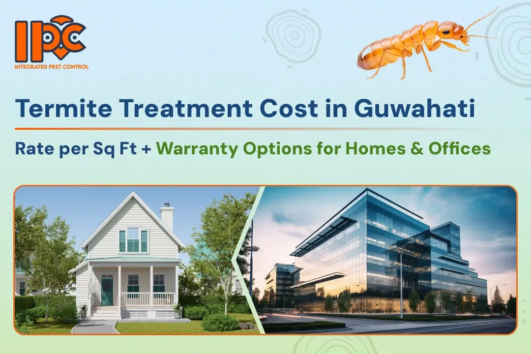 Termite Treatment Cost in Guwahati: ₹8-15/Sq Ft Rates & Warranty (2026)